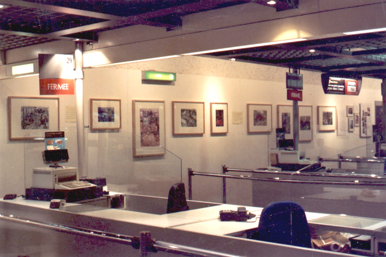Solo exhibition Fnac Forum des Halles – Paris – France  from 07 January to 3 February 2003