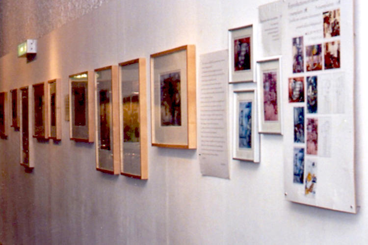 Solo exhibition Fnac Forum des Halles – Paris – France  from 07 January to 3 February 2003