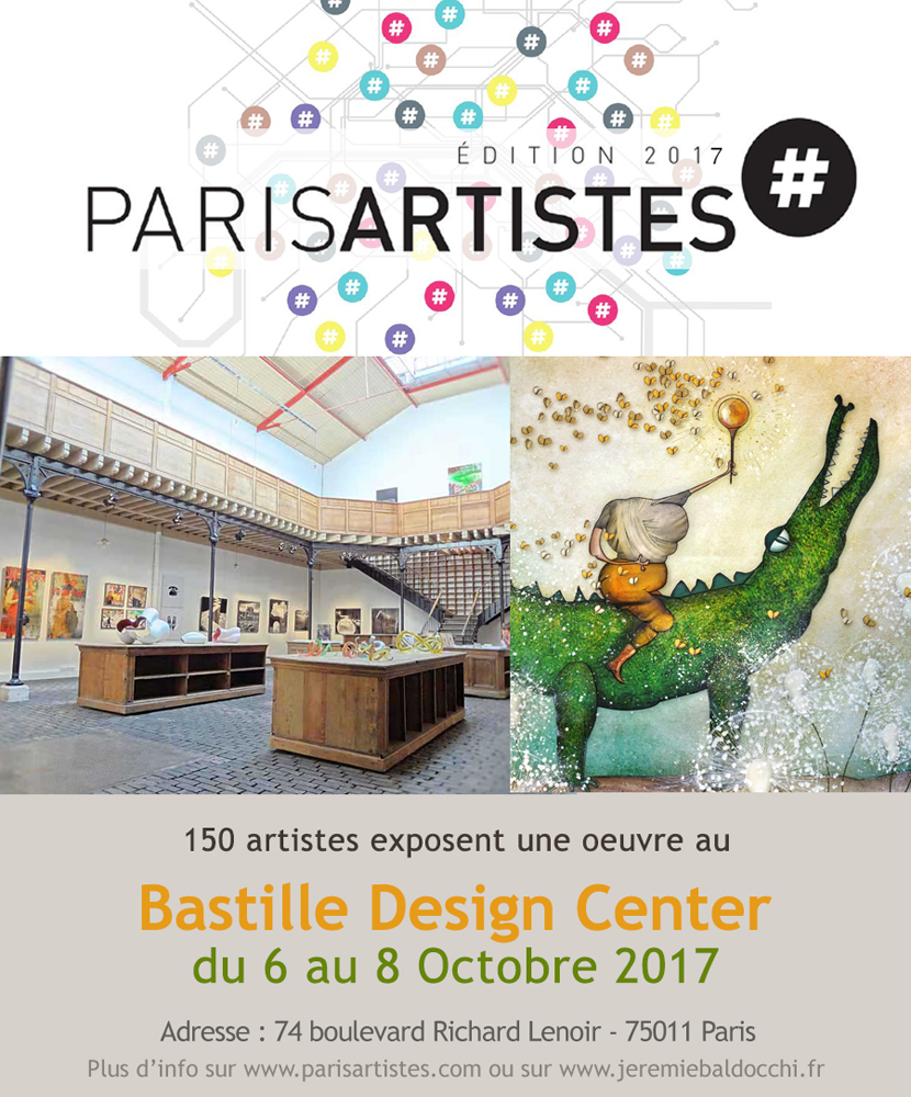 Group exhibition: Bastille Design Center – Paris – France from 6 to 8 October 2017