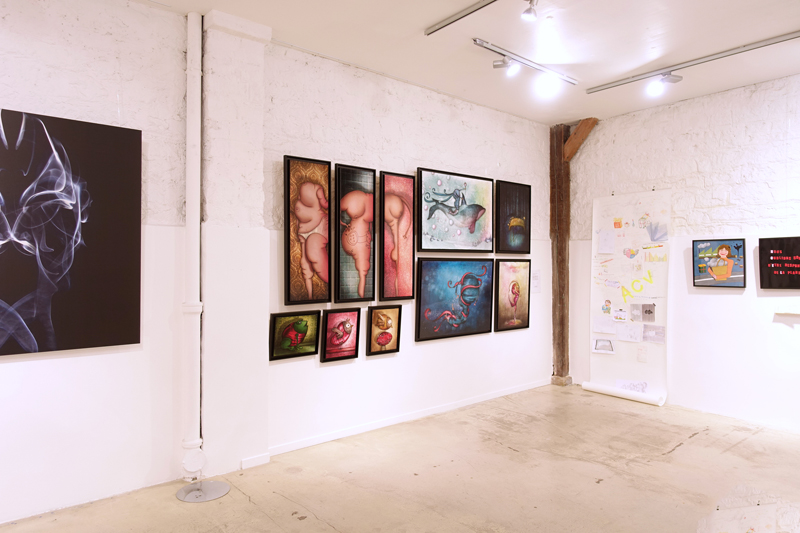 Group exhibition Art space Léon Blum – Paris – France from 6 to 8 October 2017
