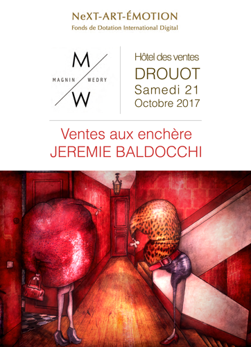 Group exhibition: Auction at the Drouot auction house the october, 21 2017