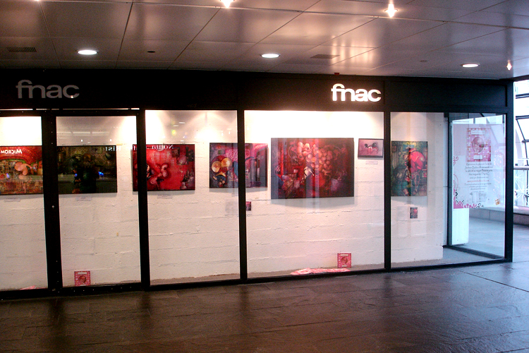Solo exhibition Fnac Forum des Halles – Paris – France  from 11 to 30 December 2006
