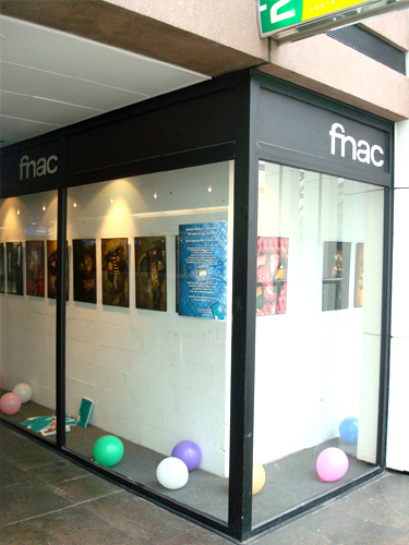 Solo exhibition Anniversary Fnac Forum des Halles – Paris – France from 04 September to 3 October 2009