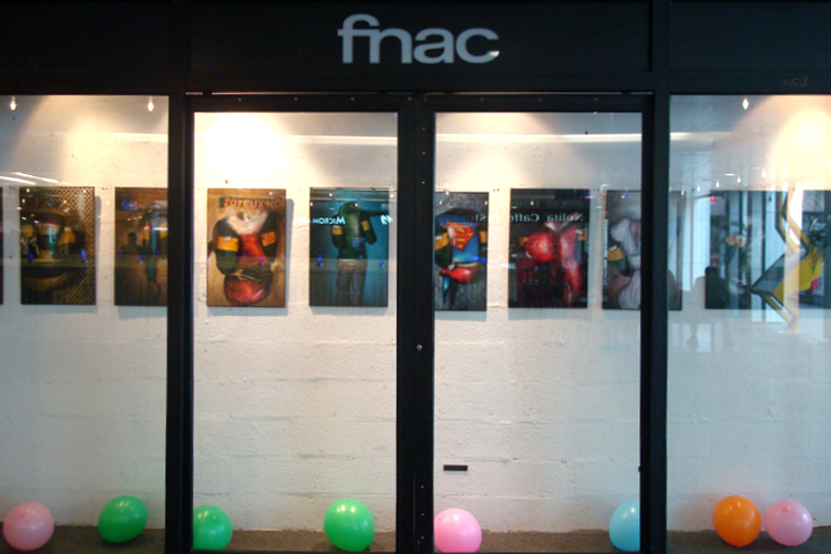 Solo exhibition Anniversary Fnac Forum des Halles – Paris – France from 04 September to 3 October 2009