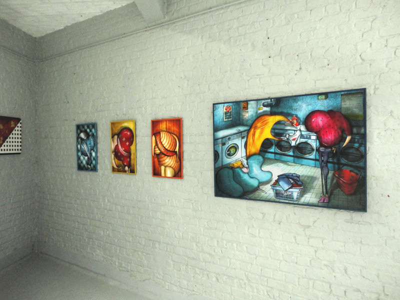 Group exhibition Contemporary Art Gallery Croissant – Brussels – Belgium from 7 to 13 May 2011