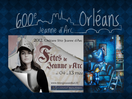 Group exhibition: 600 years anniversary of Joan of Arc – Orleans – France from 4 to 13 May 2012
