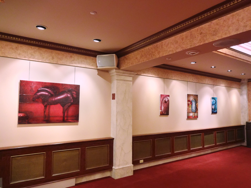 Solo exhibition Capitol Theatre –  Moncton – Canada from September 10 to October 30, 2012
