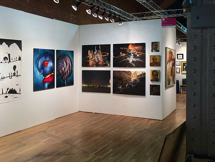 Exhibition Affordable Art Fair NewYork USA on 2013 of artwork of