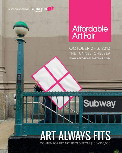 Group exhibition Affordable Art Fair – New-York – USA from 3 to 6 October 2013