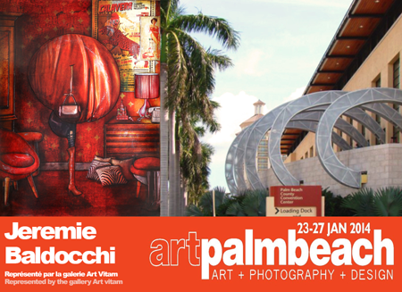 Group exhibition: Artpalmbeach Art Fair- Miami – USA from 23 to 27 January 2014