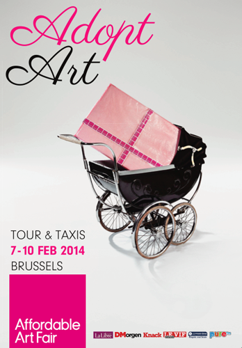 Group exhibition: Affordable Art Fair in Brussels – Belgium from 6 to 10 February 2014