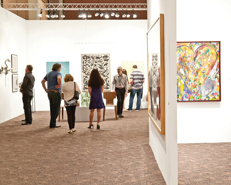 Group exhibition Palm Springs Art fair California – USA from 14 to 16 February 2014