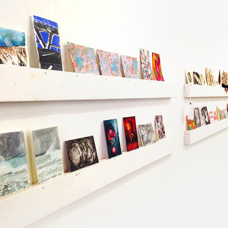 Exhibition Surface Gallery Nottingham England on 2015 of artwork of