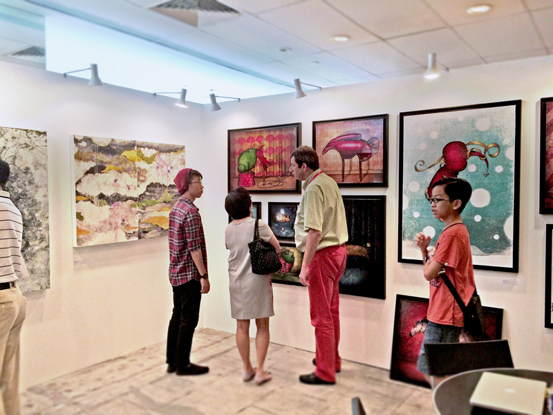 Group exhibition Affordable Art Fair – Singapore – Asia from 12 to 15 November, 2015