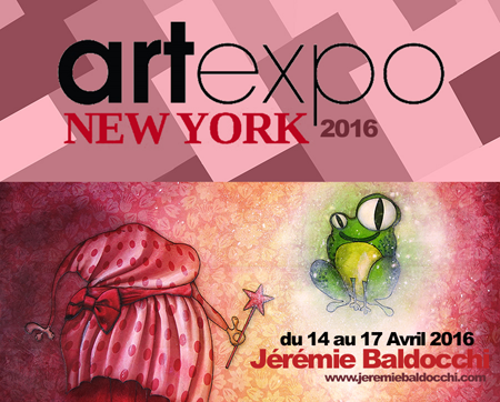 Group exhibition: Artfair ArtExpo New-York – USA from 14 to 17 April 2016