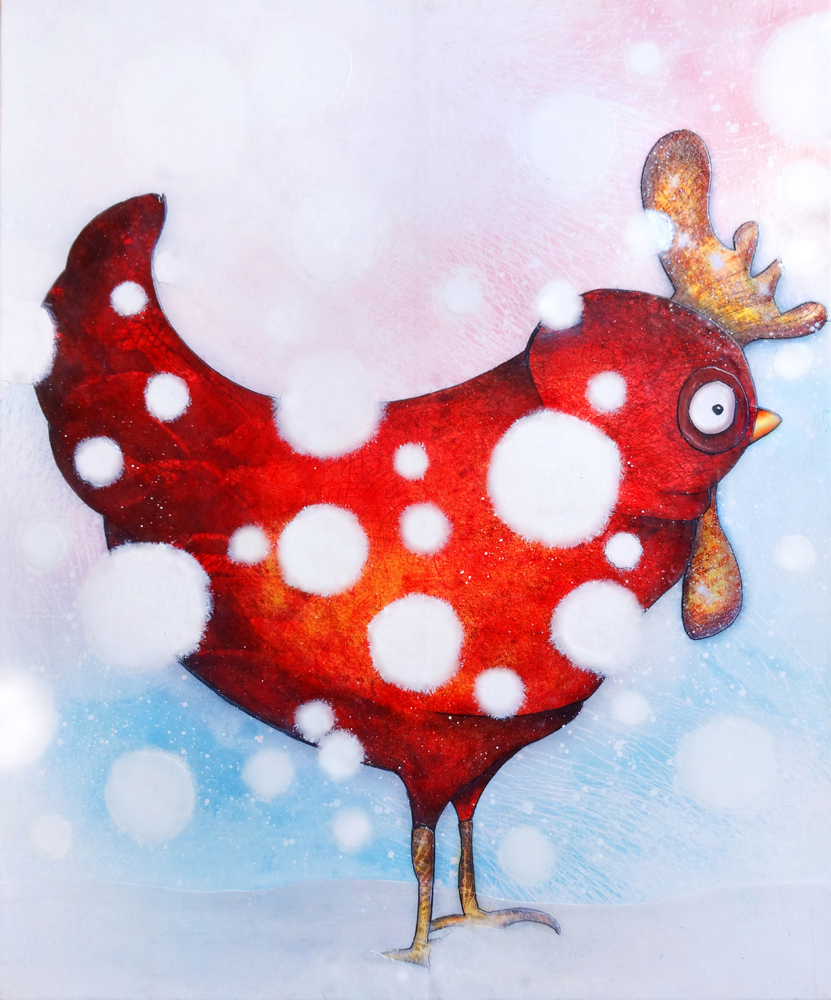 Artwork: Snow hen