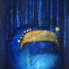 Painting: Night Horse